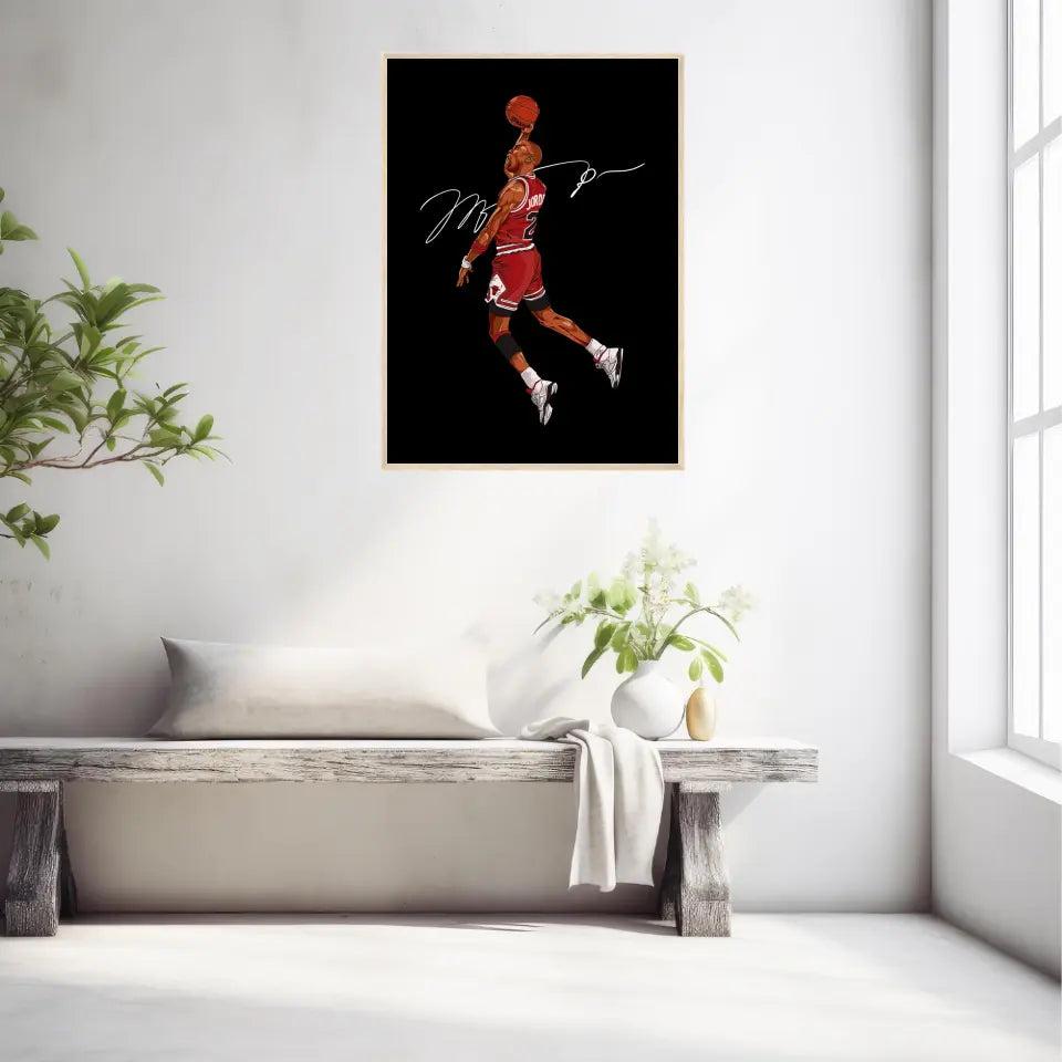 Affiche et Tableau Moderne Michael Jordan Chicago Bulls 23