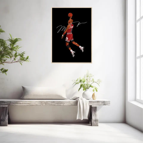 Affiche et Tableau Moderne Michael Jordan Chicago Bulls 23