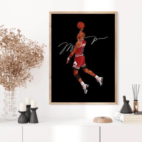 Affiche et Tableau Moderne Michael Jordan Chicago Bulls 23