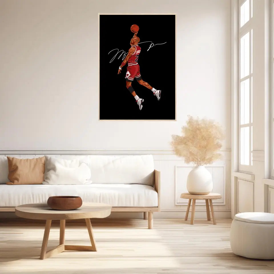 Affiche et Tableau Moderne Michael Jordan Chicago Bulls 23