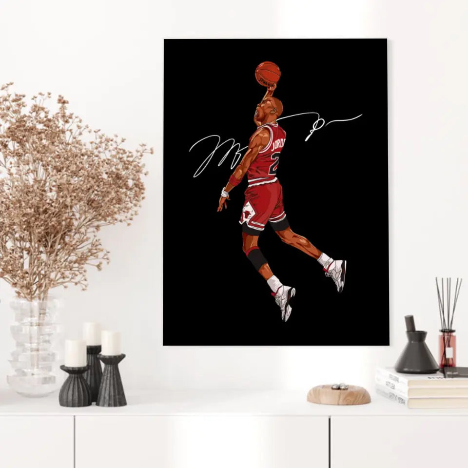 Affiche et Tableau Moderne Michael Jordan Chicago Bulls 23