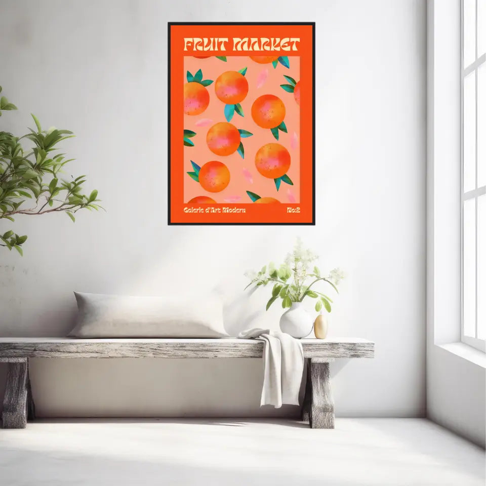 Affiche et Tableau Moderne Fruit Orange