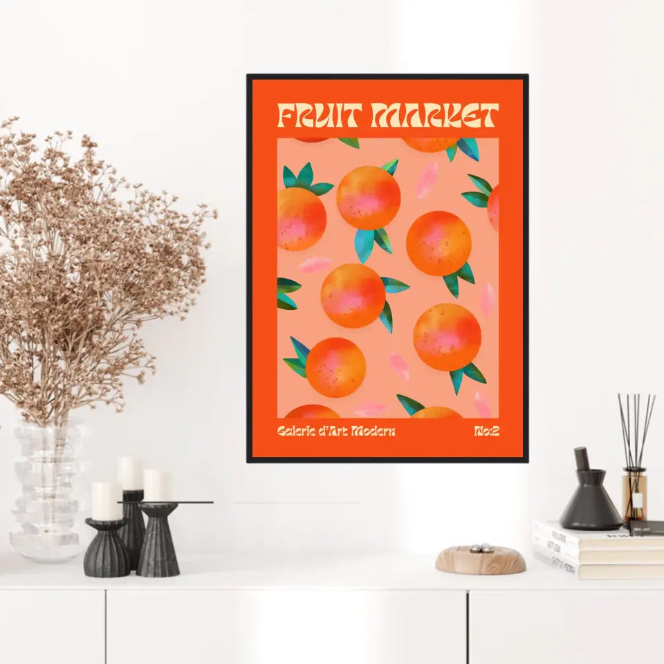 Affiche et Tableau Moderne Fruit Orange