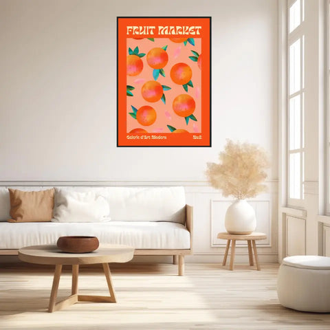 Affiche et Tableau Moderne Fruit Orange