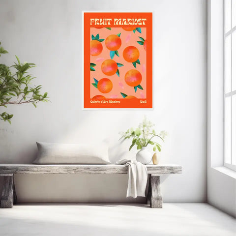 Affiche et Tableau Moderne Fruit Orange