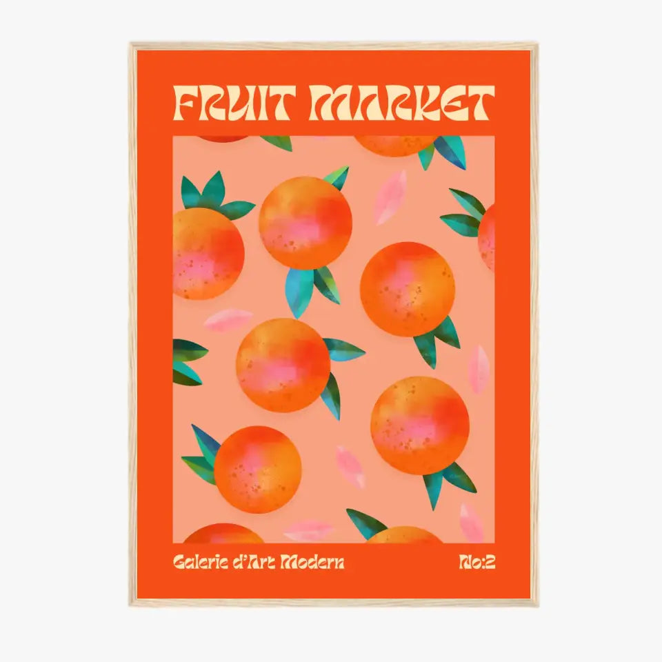 Affiche et Tableau Moderne Fruit Orange