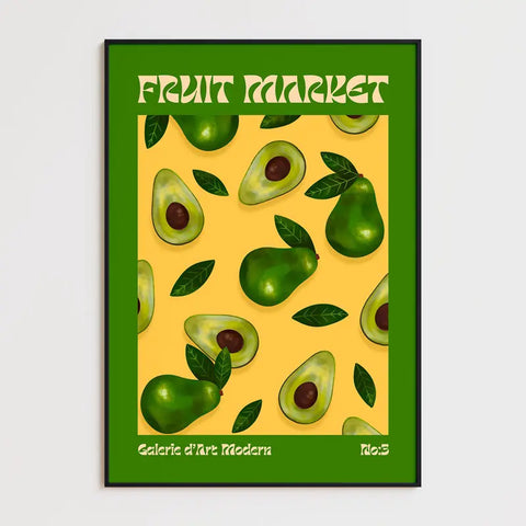 Affiche et Tableau Moderne Fruit Avocat