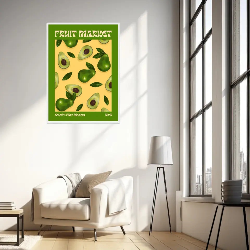 Affiche et Tableau Moderne Fruit Avocat