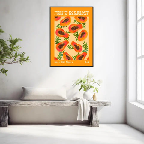 Affiche et Tableau Moderne Fruit Papaye
