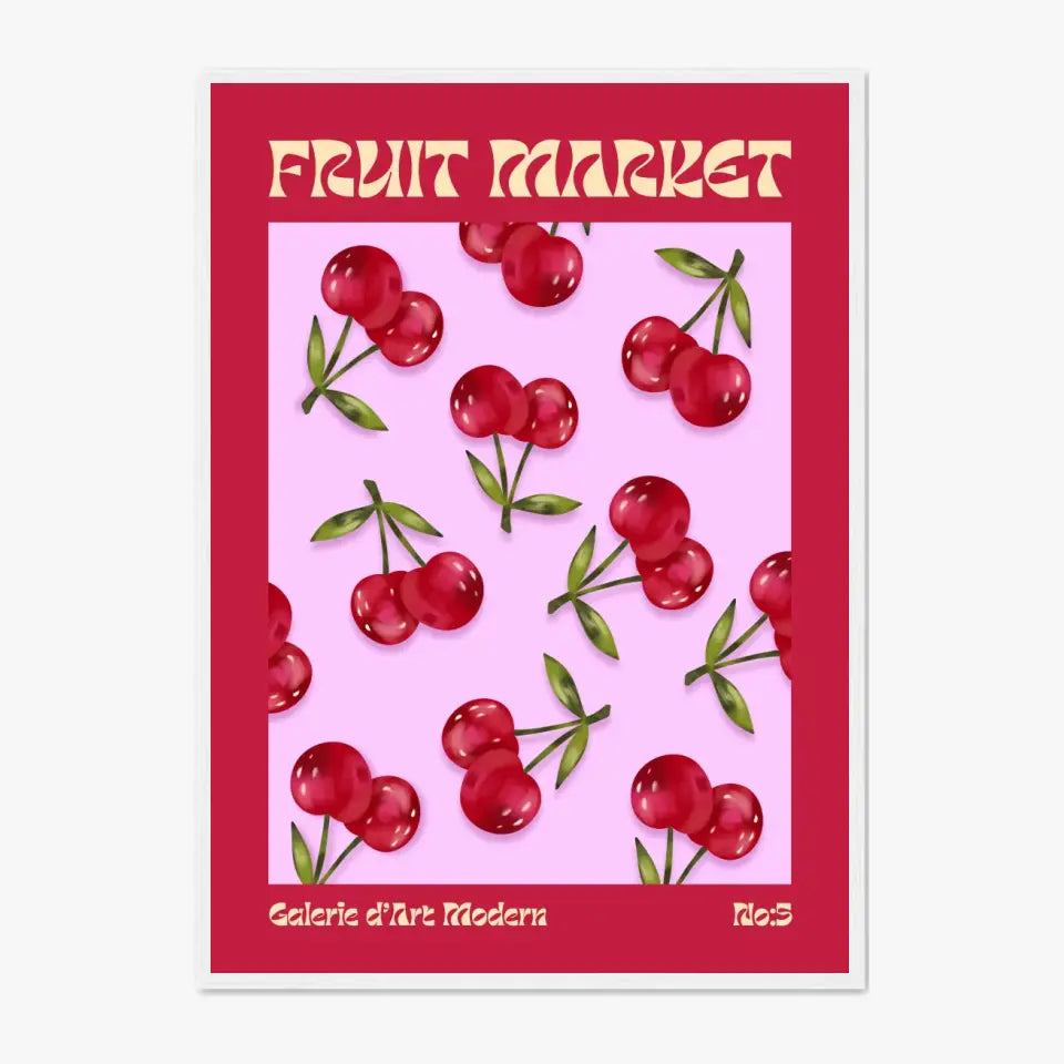 Affiche et Tableau Moderne Fruit Cerise