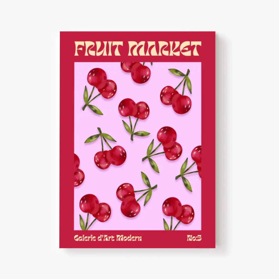 Affiche et Tableau Moderne Fruit Cerise