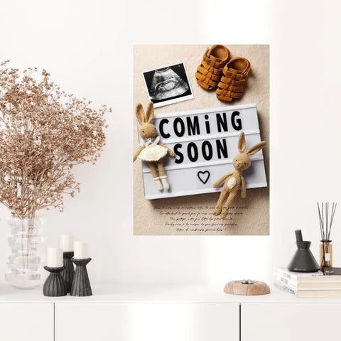 Tableau Photo Personnalisé Baby Shower
