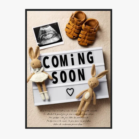 Tableau Photo Personnalisé Baby Shower