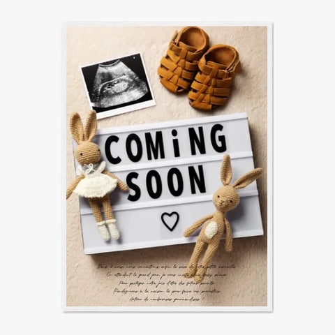 Tableau Photo Personnalisé Baby Shower