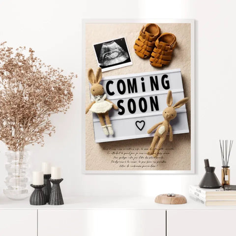 Tableau Photo Personnalisé Baby Shower