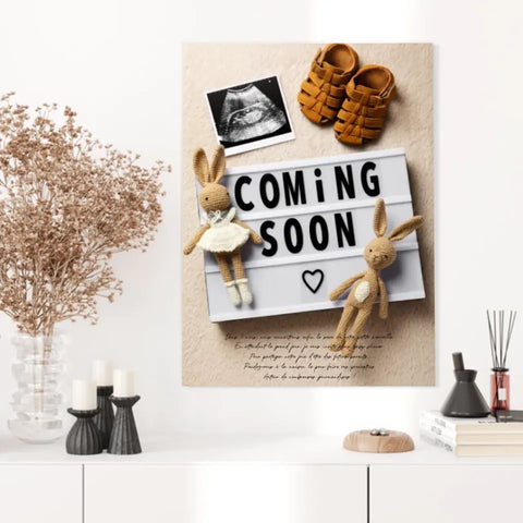 Tableau Photo Personnalisé Baby Shower