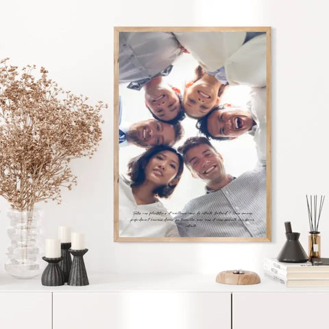 Tableau Photo Personnalisé Depart Retraite