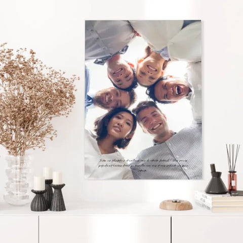 Tableau Photo Personnalisé Depart Retraite
