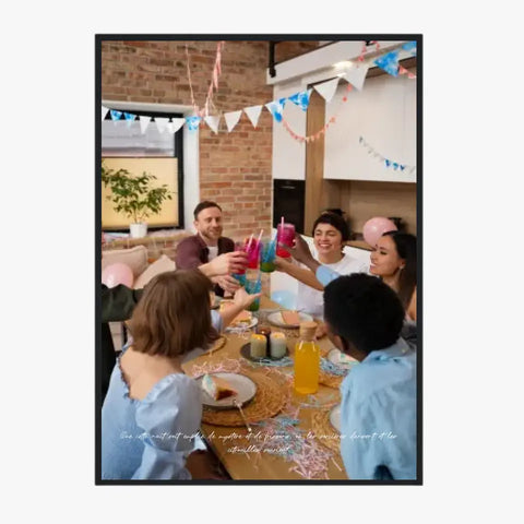 Tableau Photo Personnalisé Pendaison De Crémaillère