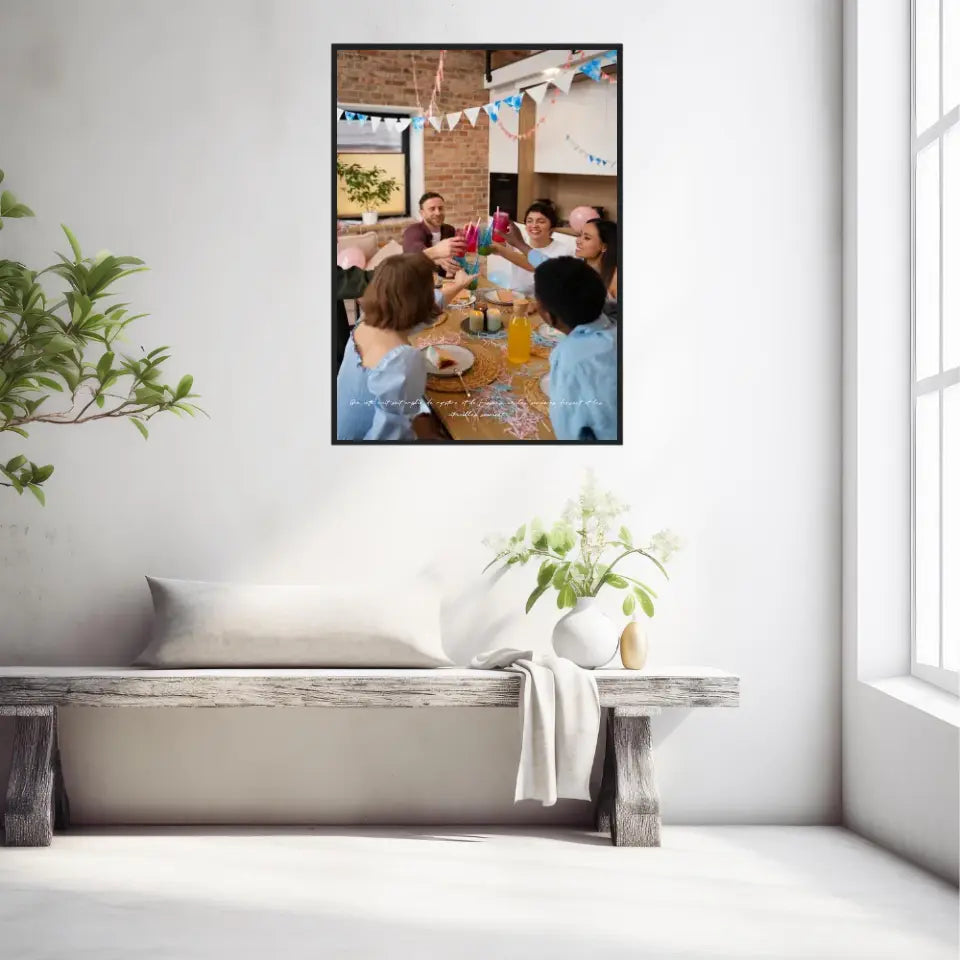 Tableau Photo Personnalisé Pendaison De Crémaillère