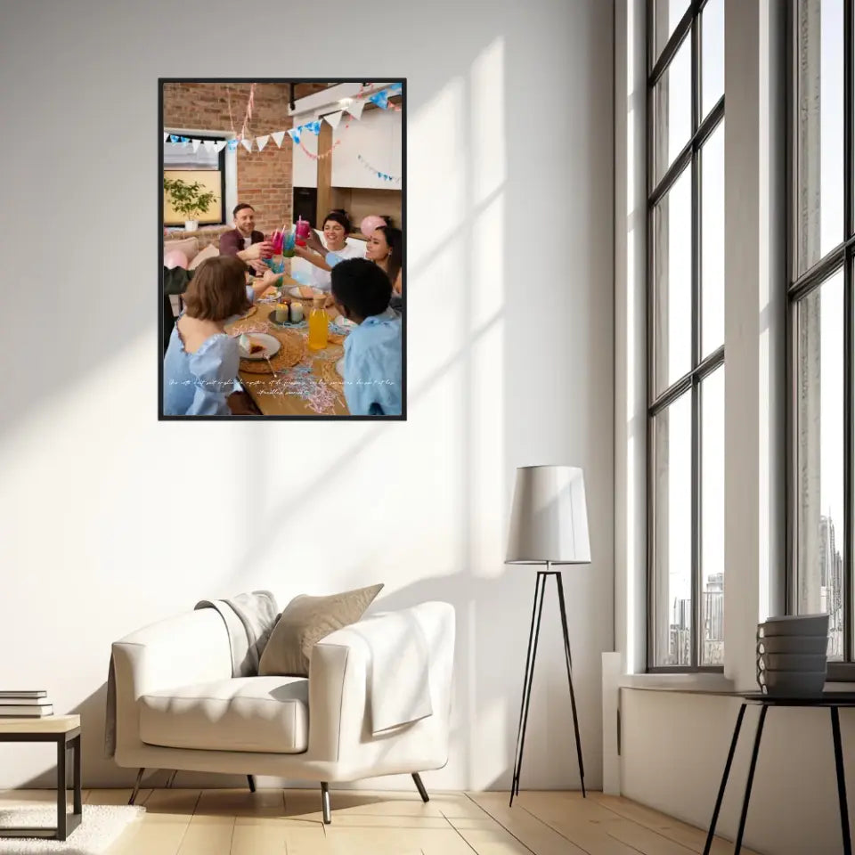 Tableau Photo Personnalisé Pendaison De Crémaillère