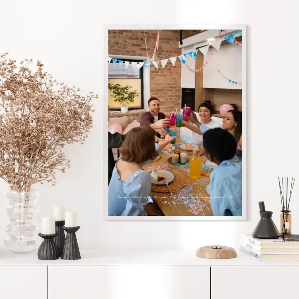 Tableau Photo Personnalisé Pendaison De Crémaillère
