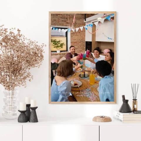 Tableau Photo Personnalisé Pendaison De Crémaillère