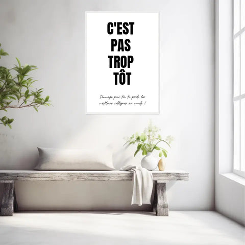 Affiche Personnalisée Pot de Départ
