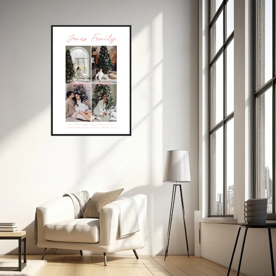 Affiche Noel Personnalisée