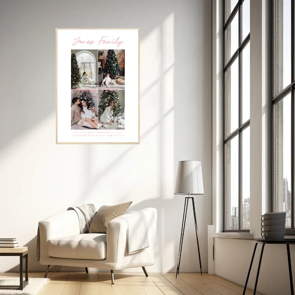 Affiche Noel Personnalisée