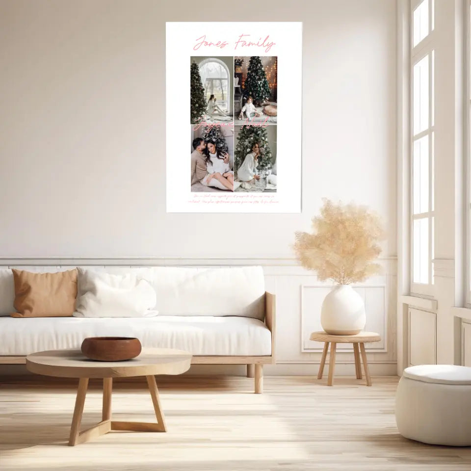 Affiche Noel Personnalisée