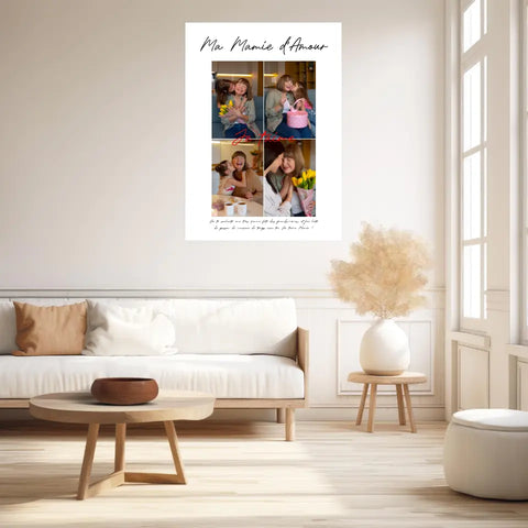 Cadre Personnalisé Photo Fête des Grands Mères