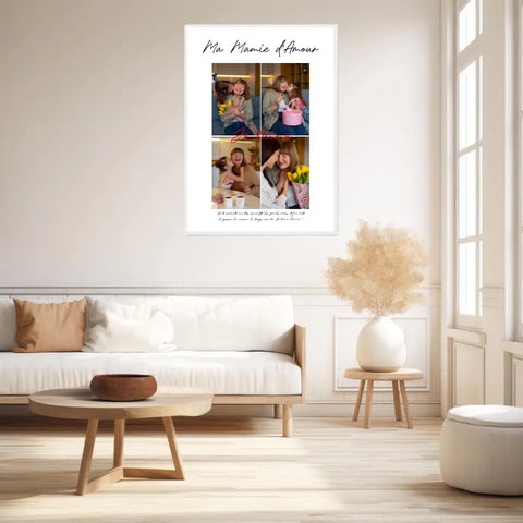 Cadre Personnalisé Photo Fête des Grands Mères