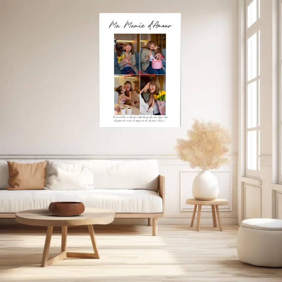 Cadre Personnalisé Photo Fête des Grands Mères