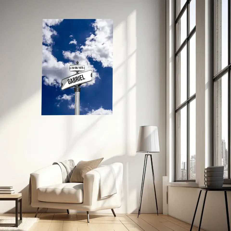 Tableau Prénom Personnalisable Famille Nuage