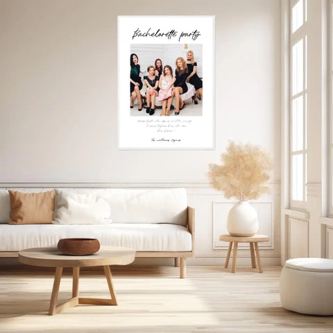 Affiche Personnalisée Photo EVJF