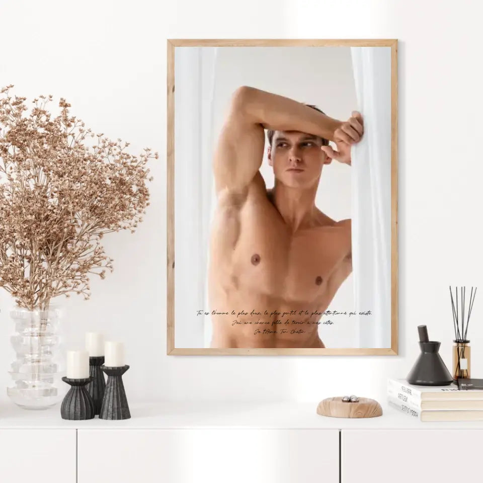Tableau Photo Personnalisé Homme