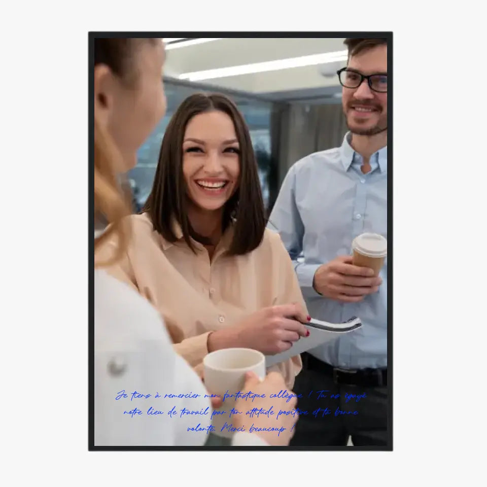 Tableau Photo Personnalisé Collègue