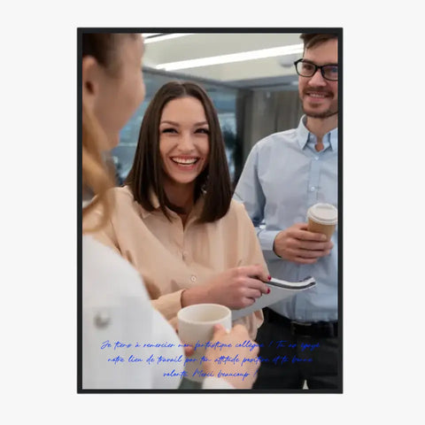 Tableau Photo Personnalisé Collègue