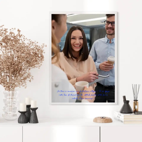 Tableau Photo Personnalisé Collègue