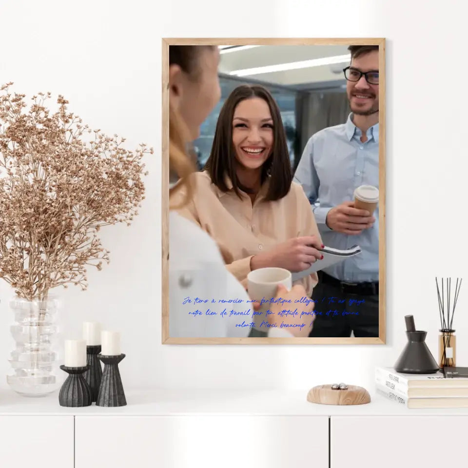 Tableau Photo Personnalisé Collègue