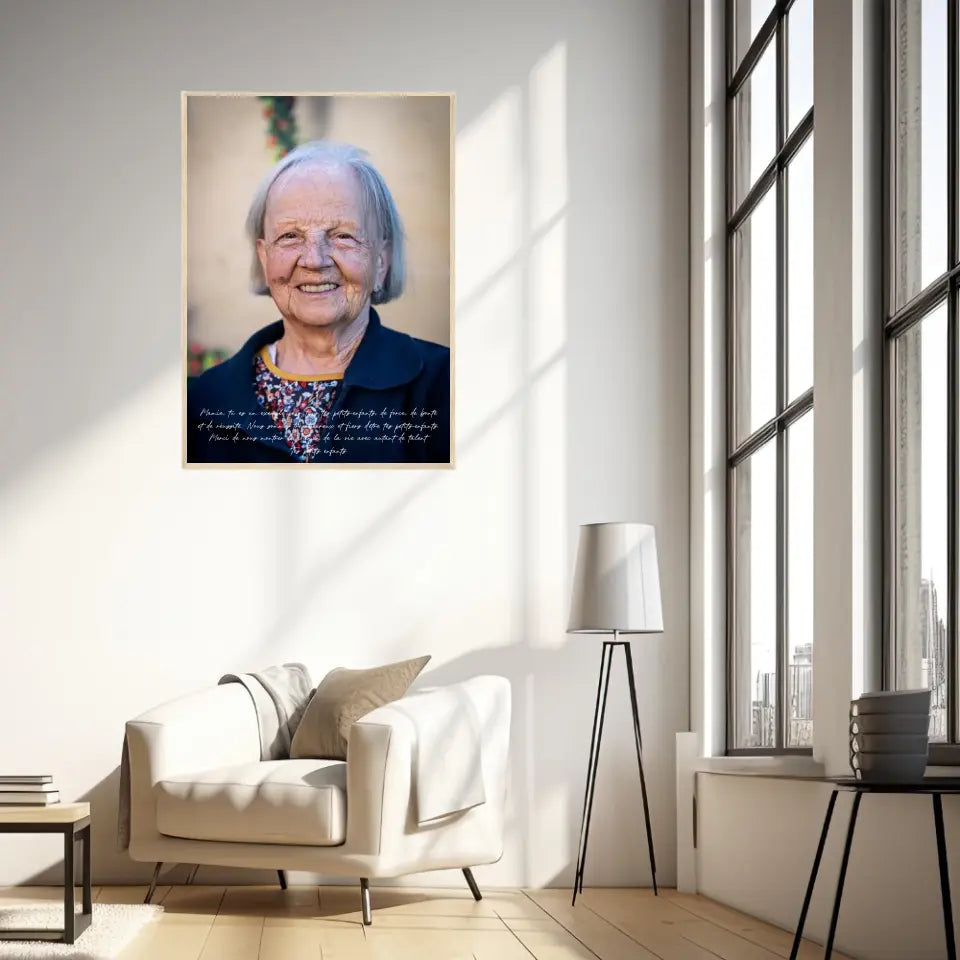 Tableau Photo Personnalisé Mamie