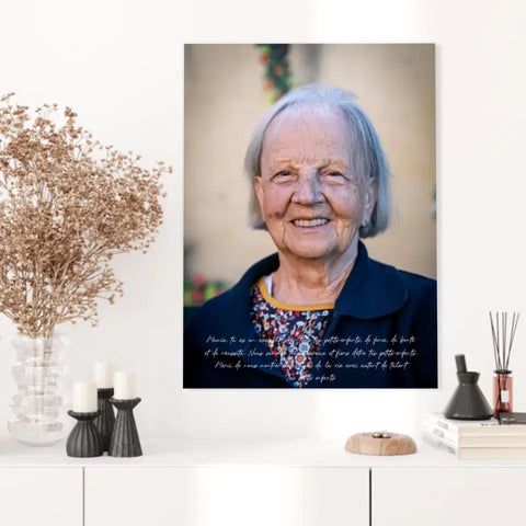 Tableau Photo Personnalisé Mamie