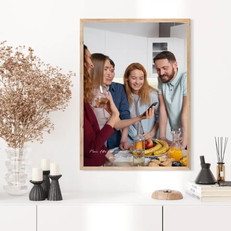 Tableau Photo Personnalisé Cousine