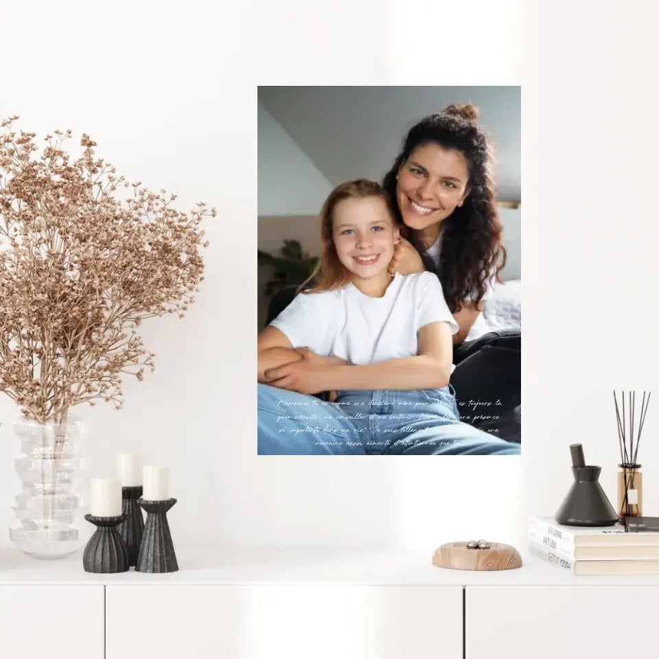 Tableau Photo Personnalisé Marraine