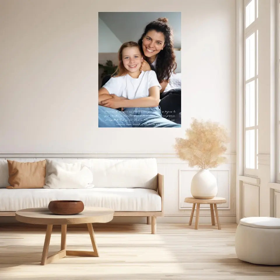 Tableau Photo Personnalisé Marraine