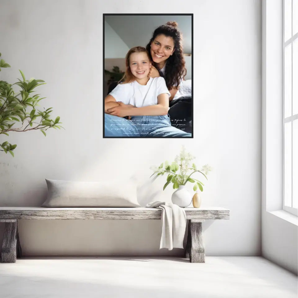 Tableau Photo Personnalisé Marraine