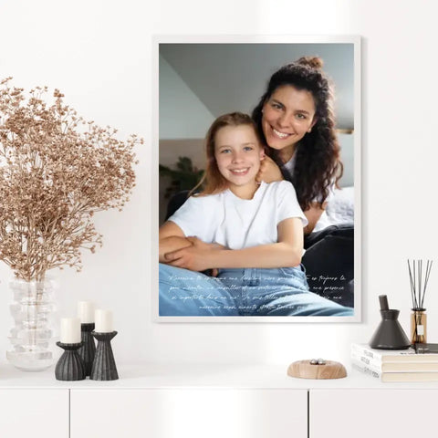 Tableau Photo Personnalisé Marraine