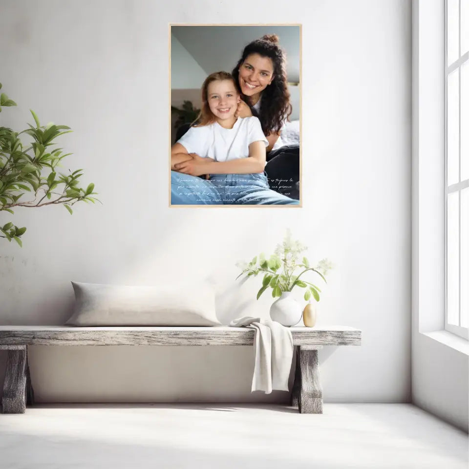 Tableau Photo Personnalisé Marraine