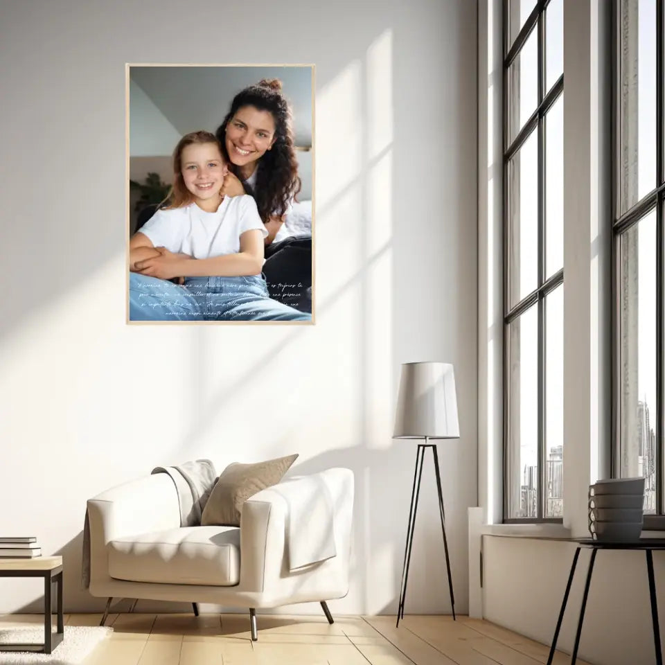 Tableau Photo Personnalisé Marraine